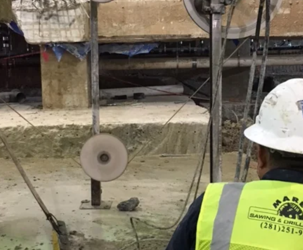 Wire Sawing — cutting large reinforced concrete structures (0)